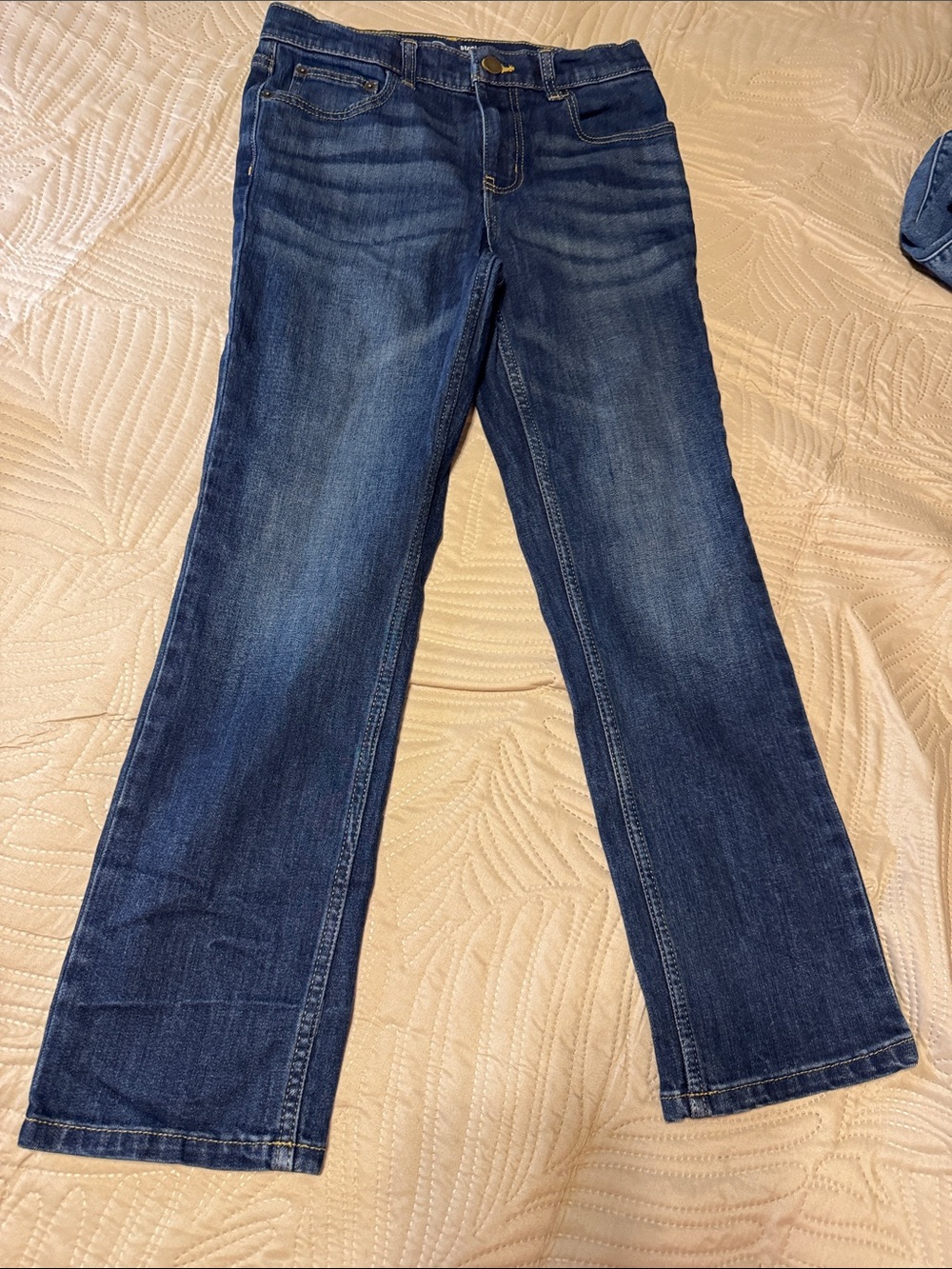 Wonder-Nation Straight Blue Jeans - Juniors 12, Comfortable Flare Fit Sz 22